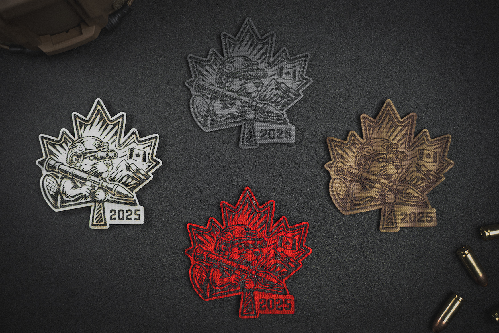 LOF Defence 2025 Canada Day Beaver Patch
