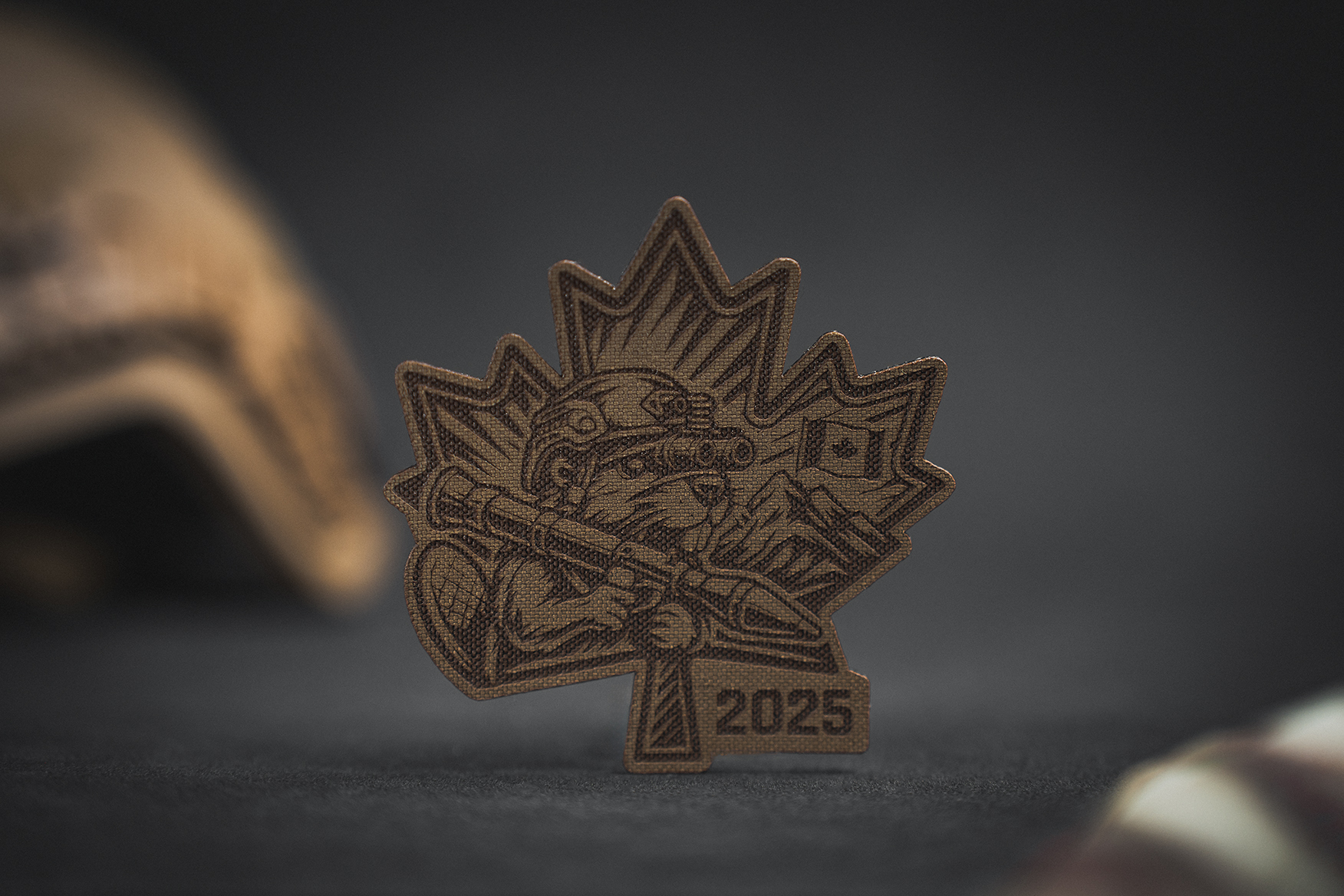 LOF Defence Canada Day Patch - Coyote Brown