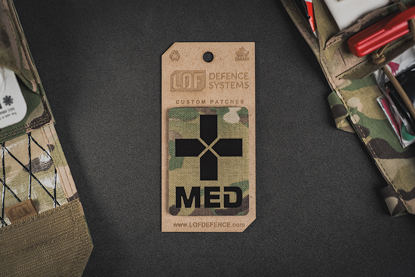 LOF Defence MED IR patch with SandStorm Technology