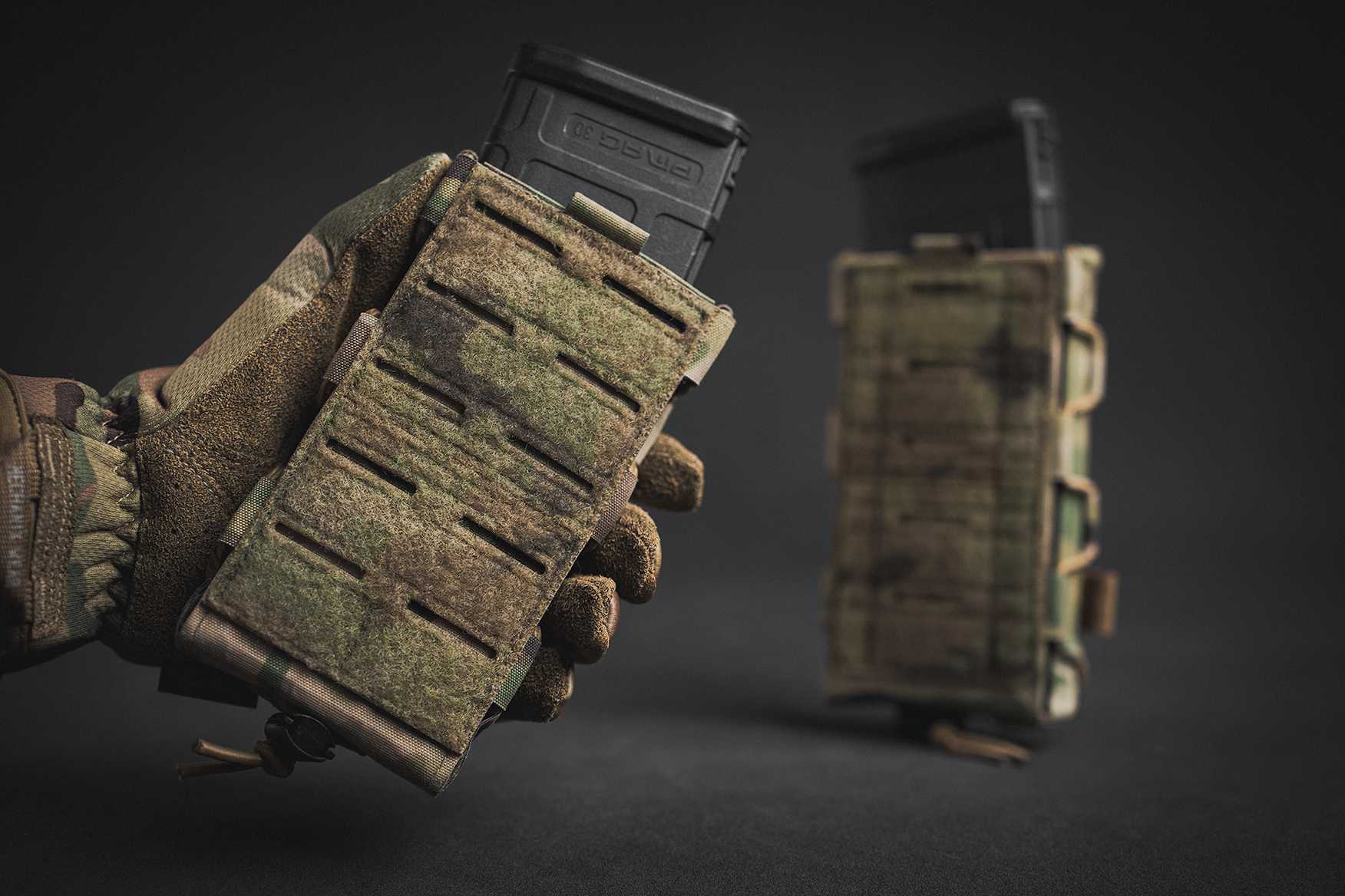 Pro-Fusion Full Size Rifle Magazine Pouch In Multicam