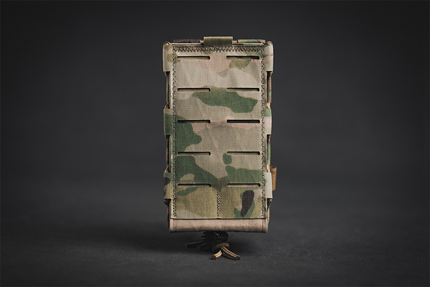 Double Pro-Fusion Rifle Pouch with Double MOLLE row without Loop Velcro