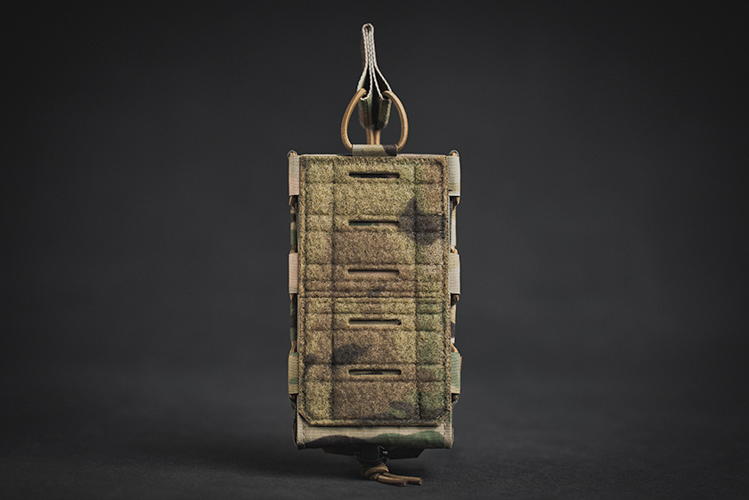 Pro-Fusion Rifle Pouch with Bungee Retention Single MOLLE with LOOP Velcro